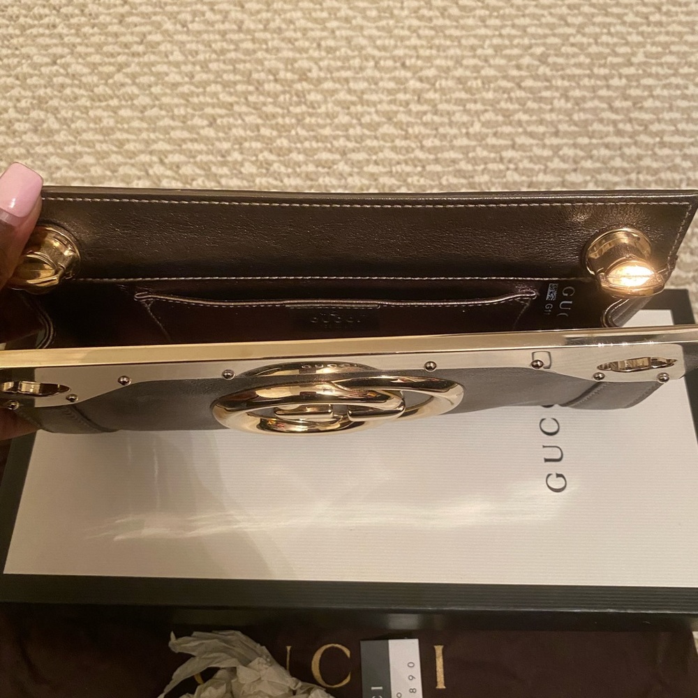 Gucci Clutch Metal Trim 2 Metal Opener